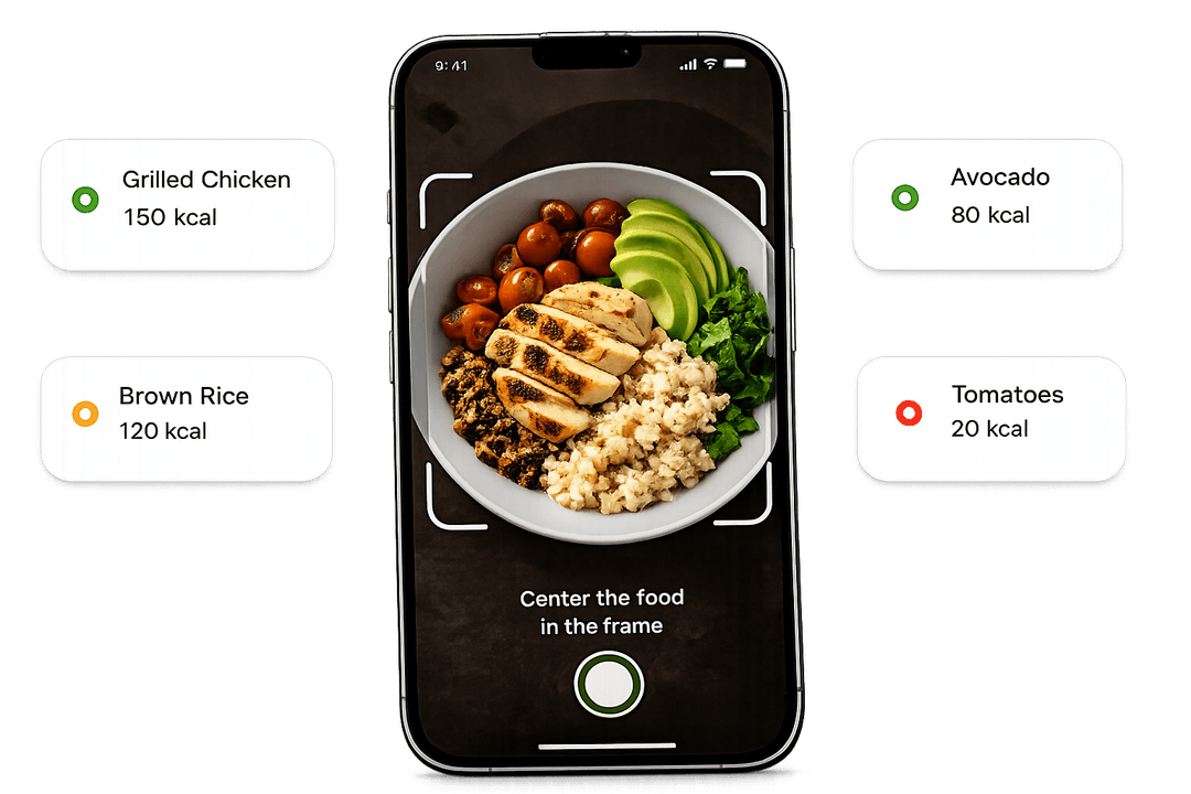 AI food scanning feature