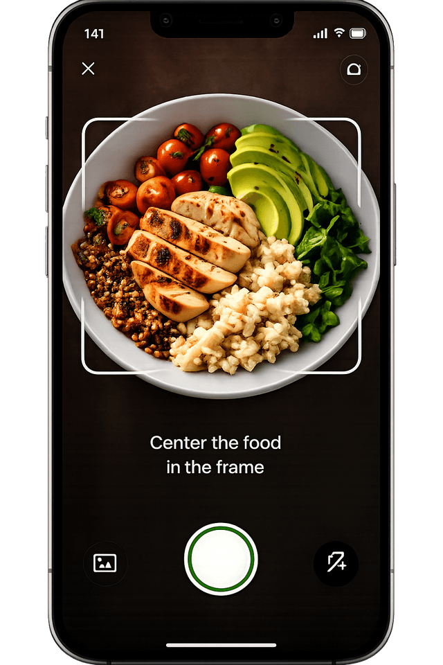 Take a photo of your food